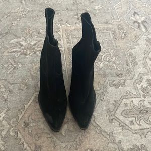 Jeffery Campbell Suede Western Boot